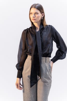 Blusa Lazo - Negro