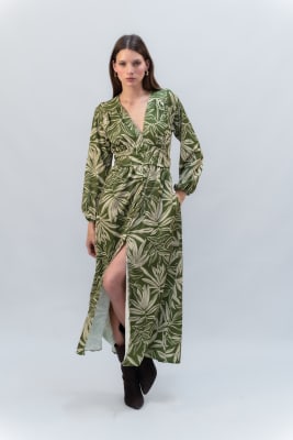 Vestido Venezia - Verde Print