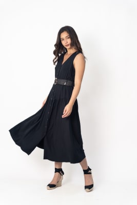 Vestido Málaga - Negro2