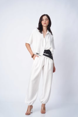 Camisa Basic - Hueso