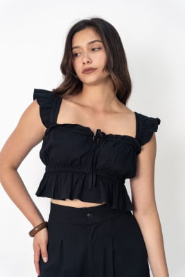 Blusa Cori - Negro