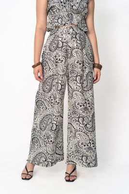 Pantalón Cori - Negro Print
