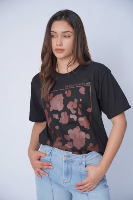 T Shirt - Cow Boy Negro