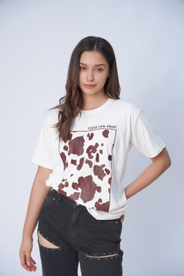 T Shirt - Cow Boy Hueso