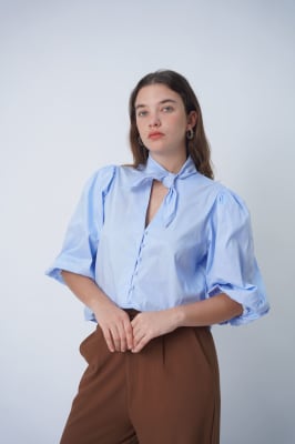 Blusa Milán - Celeste2