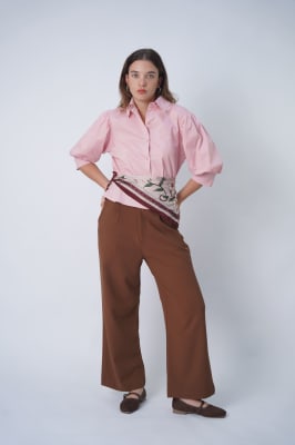 Pantalón Prada - Marrón5