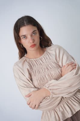 Blusa Oriana - Beige2