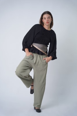 Blusa Oriana - Negro