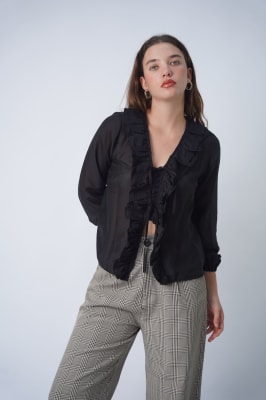 Blusa Ann - Negro