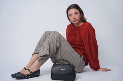 Pantalón Prada - Negro Cuadro3