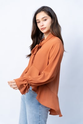 Blusa Oriana - Lacre