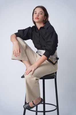 Pantalón Prada - Beige Claro