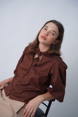 Blusa Milán - Marrón3