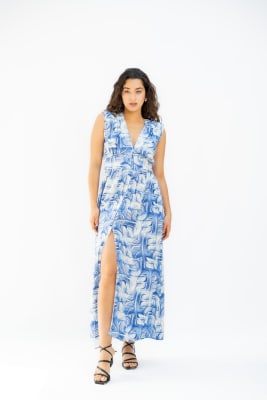 Vestido Venezia - Tye Dye Celeste3