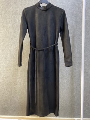 Vestido Suede - Negro1