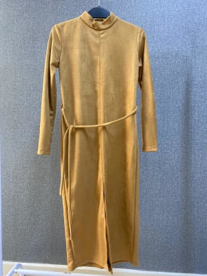 Vestido Suede - Beige1