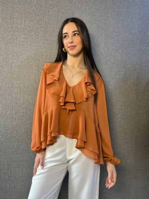 Blusa Addel - Lacre