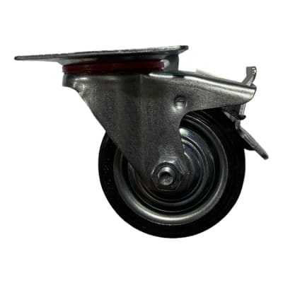 Rueda Giratoria con Freno 4