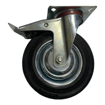 Rueda Giratoria con Freno 8