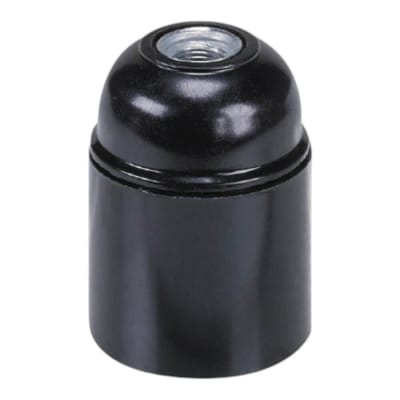 Portalámpara Armable de Losa color Negro 1101A