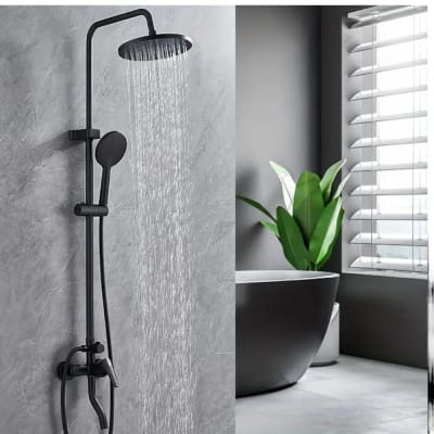 Llave Monomando Columna Ducha Tina 19014-17