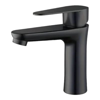 Llave Lavamano Monomando Negro 19014-71