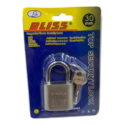 Candado gris 30mm 3c