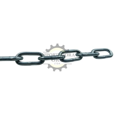 Cadena Galvanizada 4mm Metro lineal