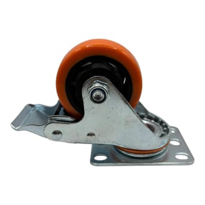 Rueda Giratoria Con Freno 3