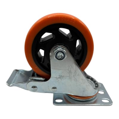 Rueda Giratoria Con Freno 4