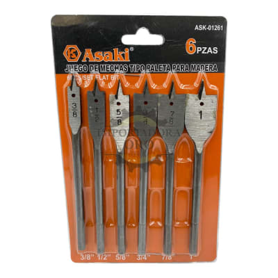 Juego de Mechas Paleta 6 piezas 01261