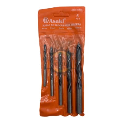 Juego de Brocas para Madera 5 piezas 01405