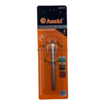 Broca para ceramica 6mm 014211