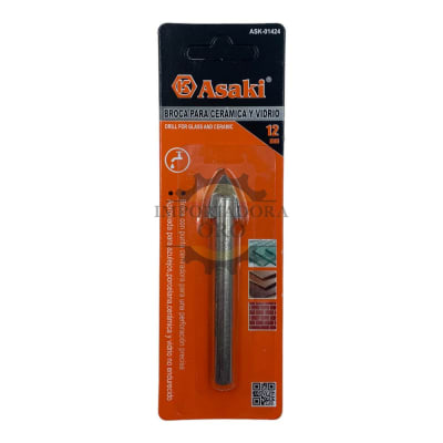 Broca para ceramica 12mm 01424