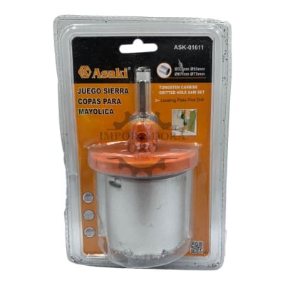 Juego de Sierra Copa Diamantada 5 piezas 01611