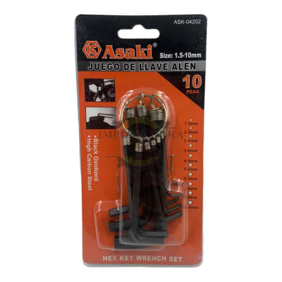 Juego de Llave Allen 10 piezas 042021