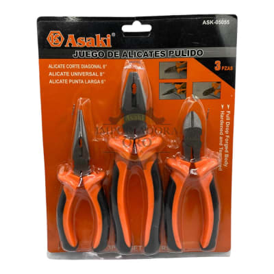 Juego de Alicate 3 piezas 050551