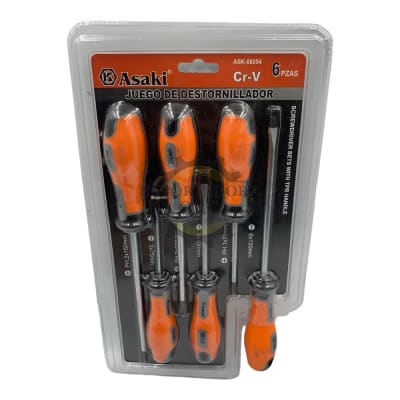 Juego de Destornillador 6 piezas 060541