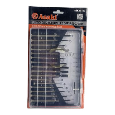 Juego Destornillador Relojero 17 piezas 061021