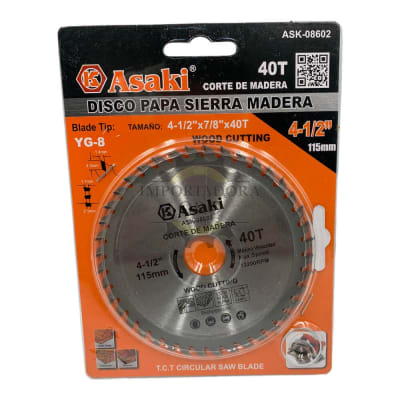 Disco Para Sierra 4 1/2