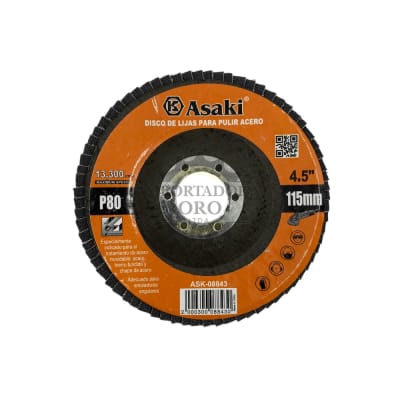 Disco traslapado 4 1/2