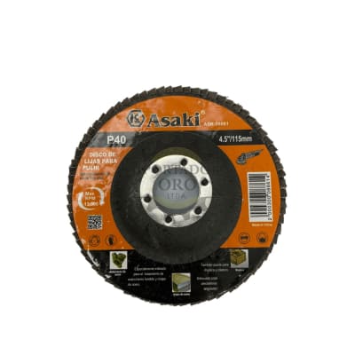 Disco traslapado 4 1/2