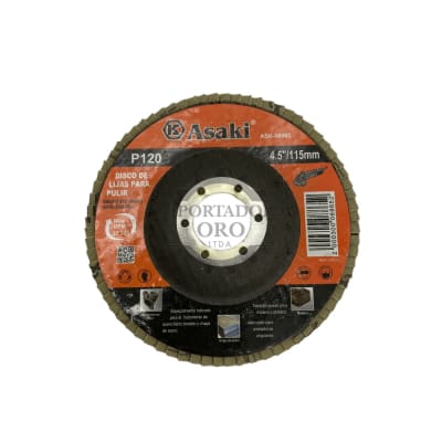 Disco traslapado 4 1/2