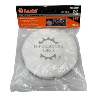 Disco de Lana Para Pulir 115mm 08881
