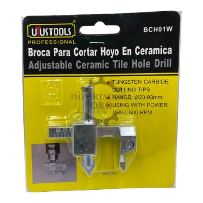 Broca ajustable para ceramica Bch01w
