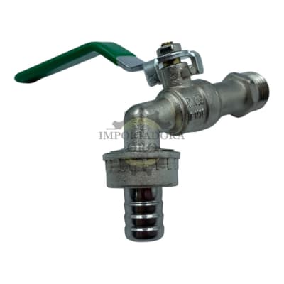 Llave bola verde 1/2x3/4