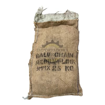 Cadena galvanizada 5mm saco 25kg