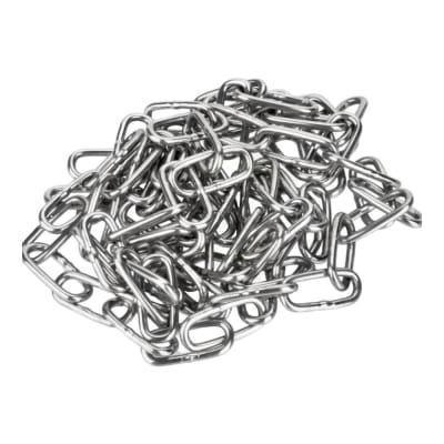 Cadena Galvanizada Eslabón Largo 3mm 25kg Cael3mm1