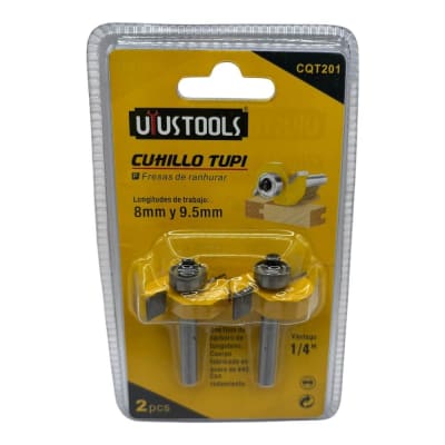 Cuchillo tupi 2pcs 8/9.5mm CQT201