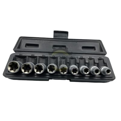 Set de dados torx hembra 9 piezas profesional1